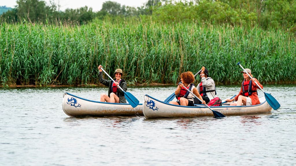 Kajaktur på Gudenåen